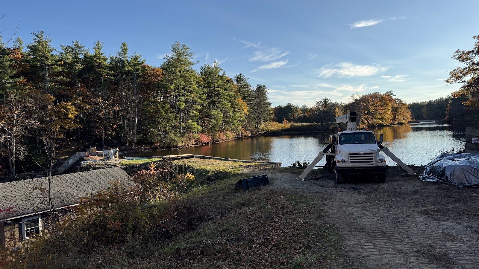 Fall on Waterloom Pond.